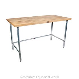 BK Resources MFTGOB-9630 Work Table, Wood Top
