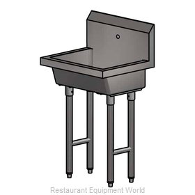 BK Resources MSHS-24F1 Sink, Hand