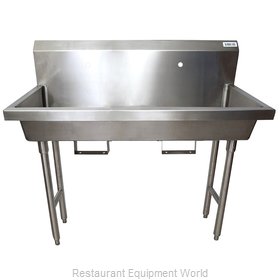 BK Resources MSHS-48F1B Sink, Hand