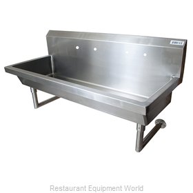 BK Resources MSHS-60W2 Sink, Hand