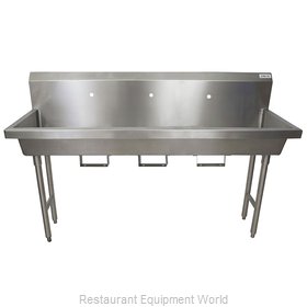 BK Resources MSHS-72F1B Sink, Hand