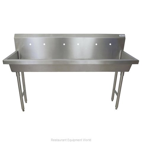 BK Resources MSHS-72F2 Sink, Hand