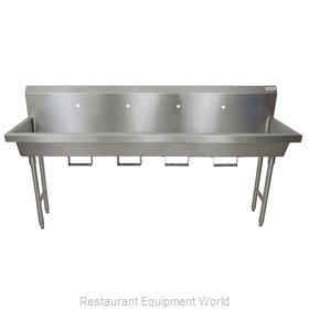 BK Resources MSHS-96F1B Sink, Hand