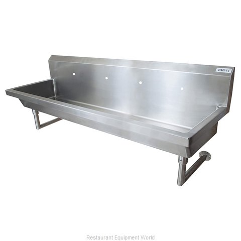 BK Resources MSHS-96W1 Sink, Hand