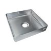 Tarja de Fregadero, para Soldar
 <br><span class=fgrey12>(BK Resources SB-16-2020-5 Sink Bowl, Weld-In / Undermount)</span>