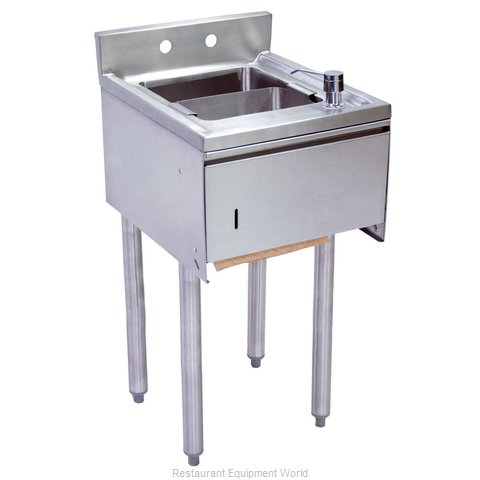 BK Resources UB4-18-1012HST-12 Underbar Sink Units