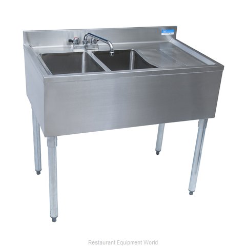 BK Resources UB4-18-236RS Underbar Sink Units