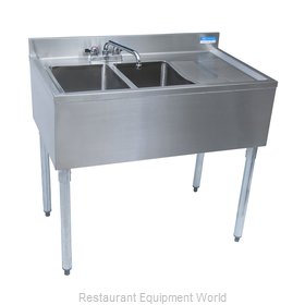 BK Resources UB4-18-236RS Underbar Sink Units