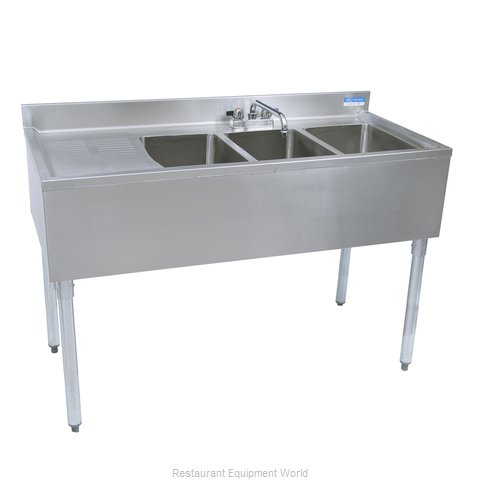 BK Resources UB4-18-348LS Underbar Sink Units