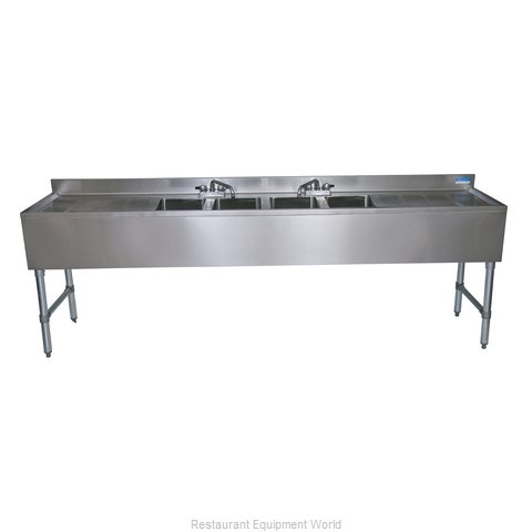 BK Resources UB4-18-496TS Underbar Sink Units