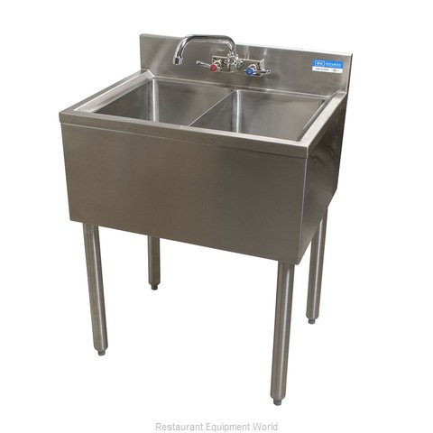 BK Resources UB4-21-224S Underbar Sink Units