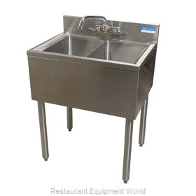 BK Resources UB4-21-224S Underbar Sink Units