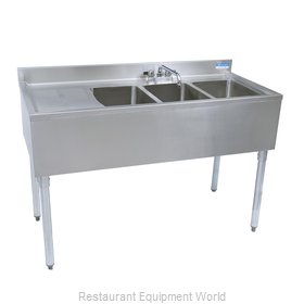 BK Resources UB4-21-348LS Underbar Sink Units