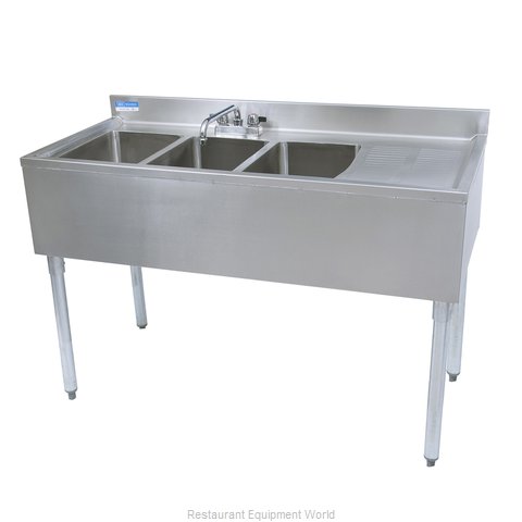 BK Resources UB4-21-348RS Underbar Sink Units