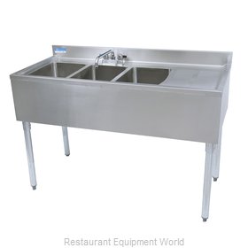 BK Resources UB4-21-348RS Underbar Sink Units