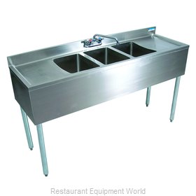 BK Resources UB4-21-360TS Underbar Sink Units