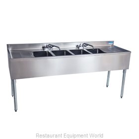 BK Resources UB4-21-472TS Underbar Sink Units