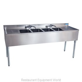 BK Resources UB4-21-484TS Underbar Sink Units