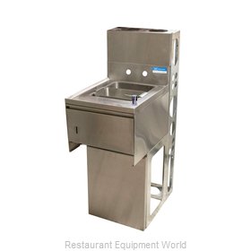 BK Resources UBDW-18-1012HST-15PG Underbar Sink Units