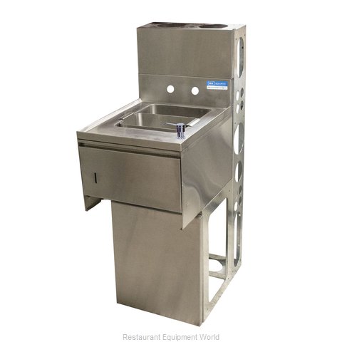 BK Resources UBDW-21-1012HST-15PG Underbar Sink Units