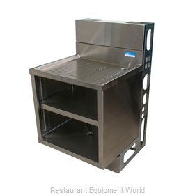 BK Resources UBDW-21-GC241 Underbar Glass Rack Storage Unit