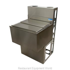 BK Resources UBDW-21-IB24 Underbar Ice Bin/Cocktail Unit