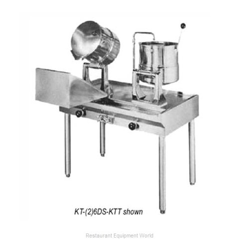 Blodgett Steam KT-(2)6DS-KTT Kettle/Cabinet Assembly, Direct-Steam