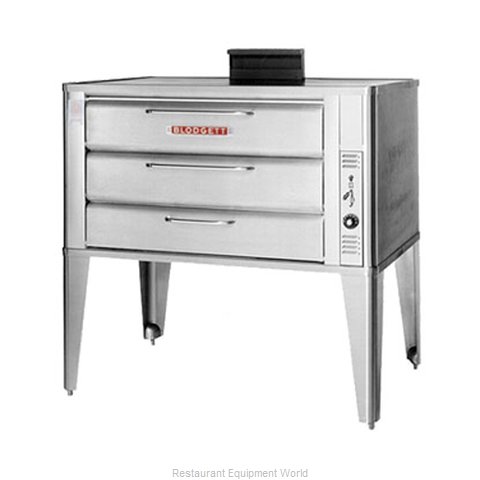 Blodgett Oven 981 SINGLE Oven, Deck-Type, Gas