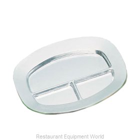 Bon Chef 2016CHESTNUT Plate/Platter, Compartment, Metal