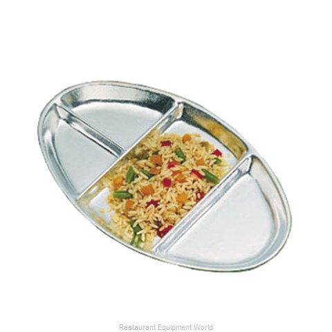 Bon Chef 2020CABERNET Plate/Platter, Compartment, Metal (Magnified)