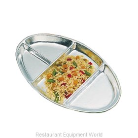 Bon Chef 2020CHESTNUT Plate/Platter, Compartment, Metal