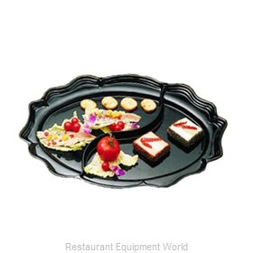 Bon Chef 2030DCABERNET Plate/Platter, Compartment, Metal