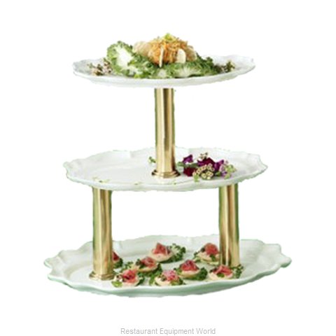 Bon Chef 2030TTTEAL Display Stand, Tiered (Magnified)