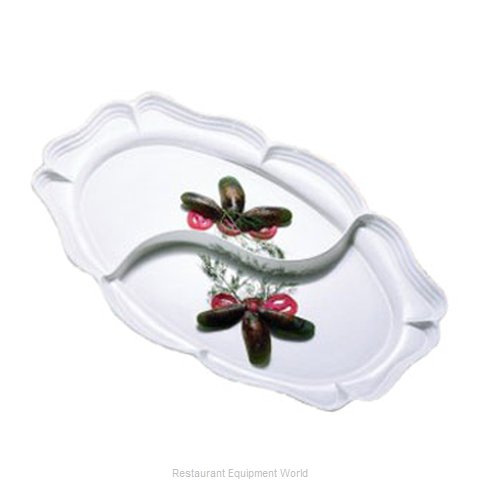 Bon Chef 2031DCABERNET Plate/Platter, Compartment, Metal