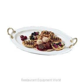 Bon Chef 2044HRHGLD Platter, Aluminum