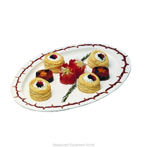Bon Chef 2045RED Serving & Display Tray, Metal