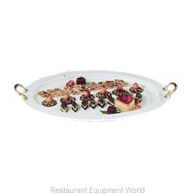 Bon Chef 2047BHLSMOKEGRA Serving & Display Tray, Metal