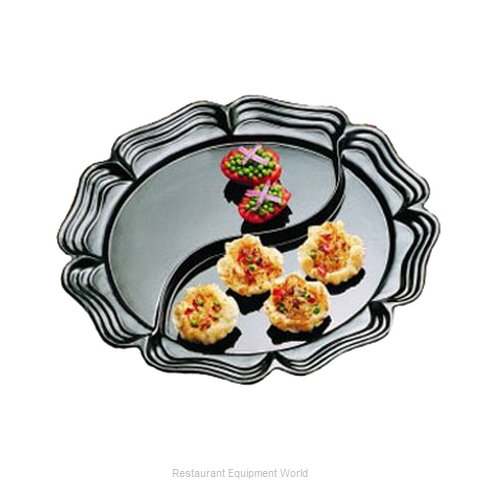Bon Chef 2062DTEAL Plate/Platter, Compartment, Metal
