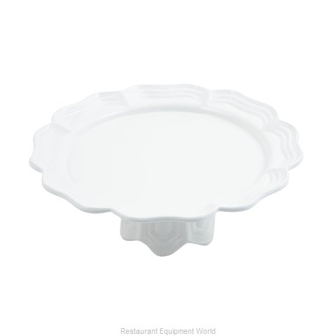 Bon Chef 20679058PWHT Cake / Pie Display Stand (Magnified)