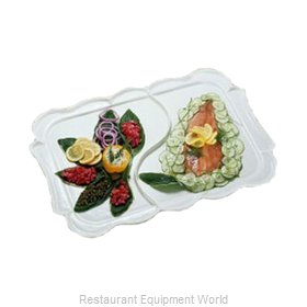 Bon Chef 2068DDKBLU Serving & Display Tray, Metal