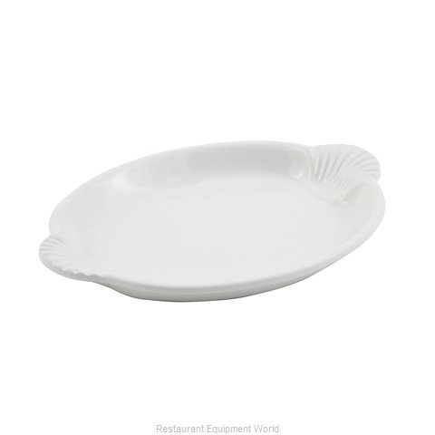 Bon Chef 2070BLKSPKLD Platter, Aluminum