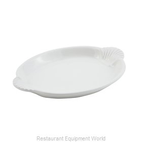 Bon Chef 2070BLKSPKLD Platter, Aluminum
