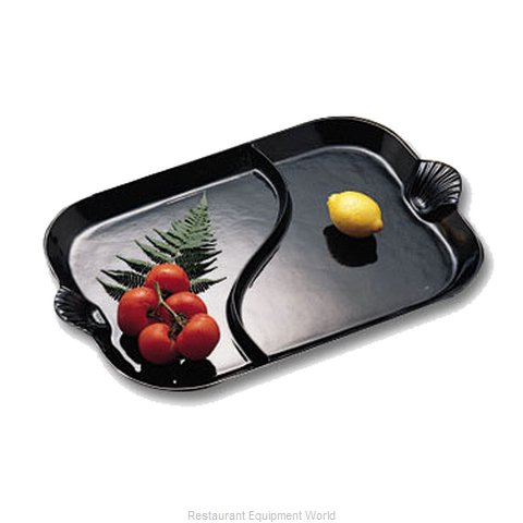 Bon Chef 2095DCABERNET Plate/Platter, Compartment, Metal (Magnified)