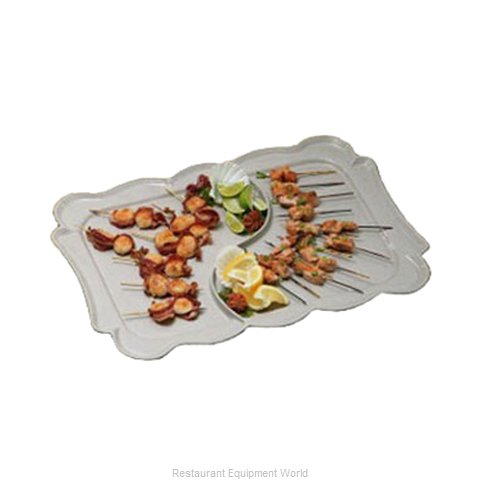 Bon Chef 2098DALLERGENLAVENDER Serving & Display Tray, Metal (Magnified)