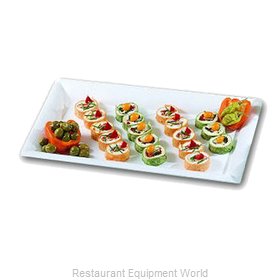 Bon Chef 5056WHTM Display Tray, Market / Bakery, Metal