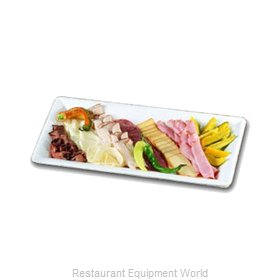 Bon Chef 5058WHTM Display Tray, Market / Bakery, Metal
