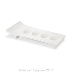 Bon Chef 5092WHTM Plate/Platter, Compartment, Metal