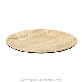 Bon Chef 53977BLK-BAMBOO Plate, Plastic