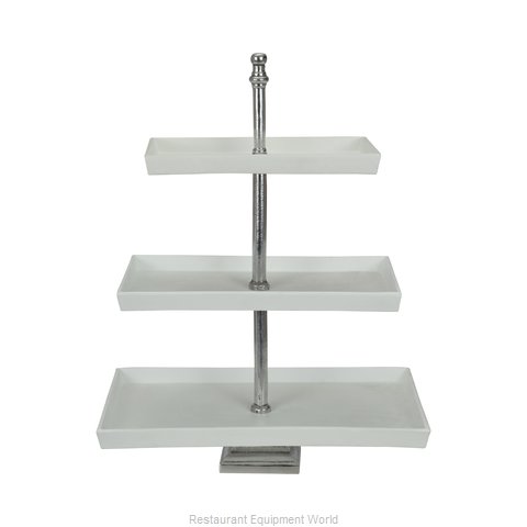 Bon Chef 80173HGRN Cake / Pie Display Stand (Magnified)