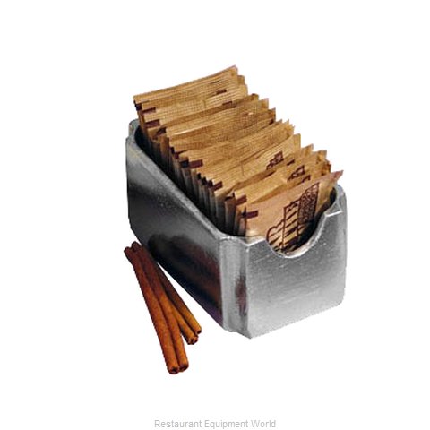 Bon Chef 9034CHESTNUT Sugar Packet Holder / Caddy